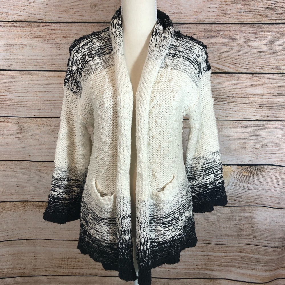 Women’s xxs cardigan from Anthropologie.